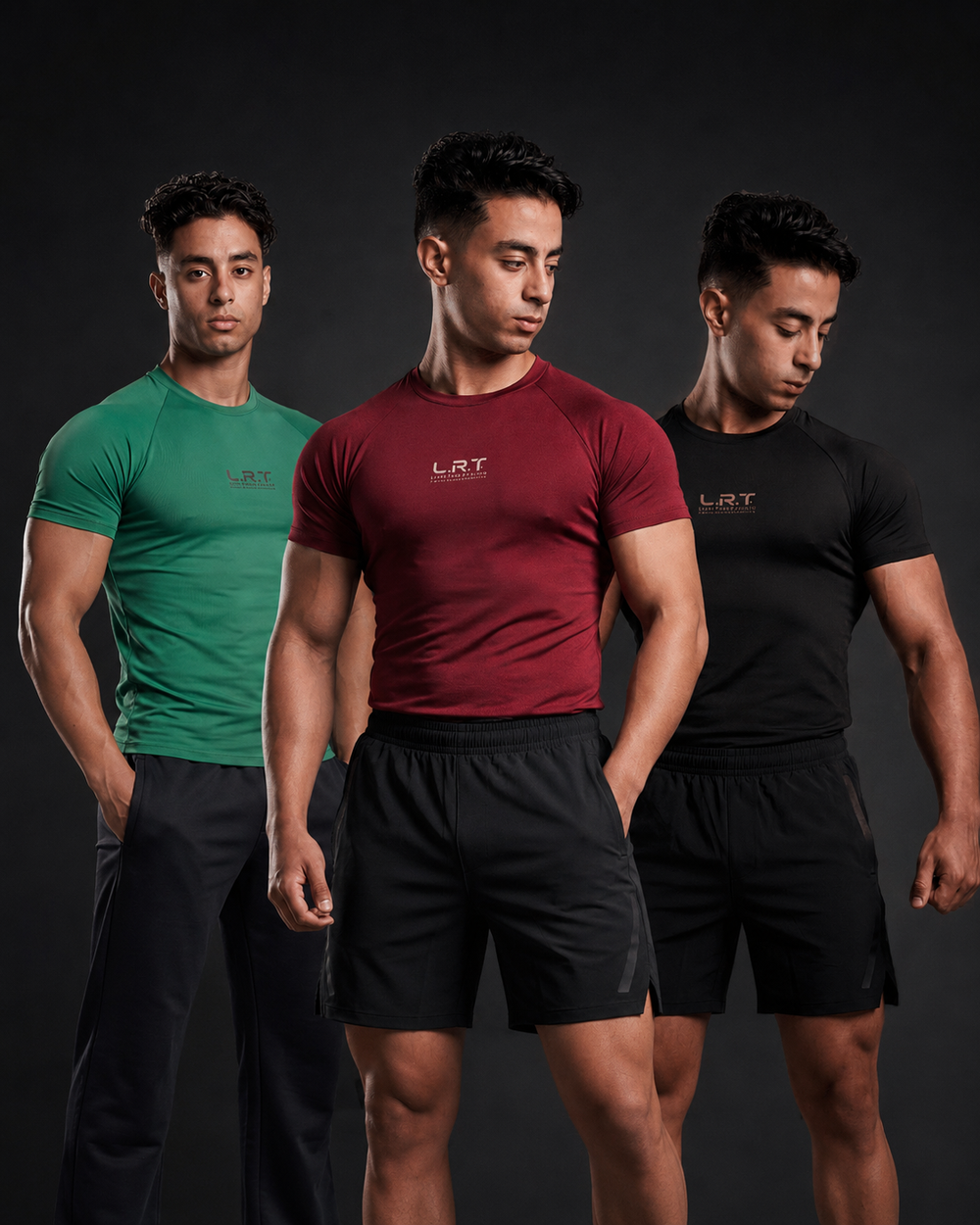 Three compression shirts bundle