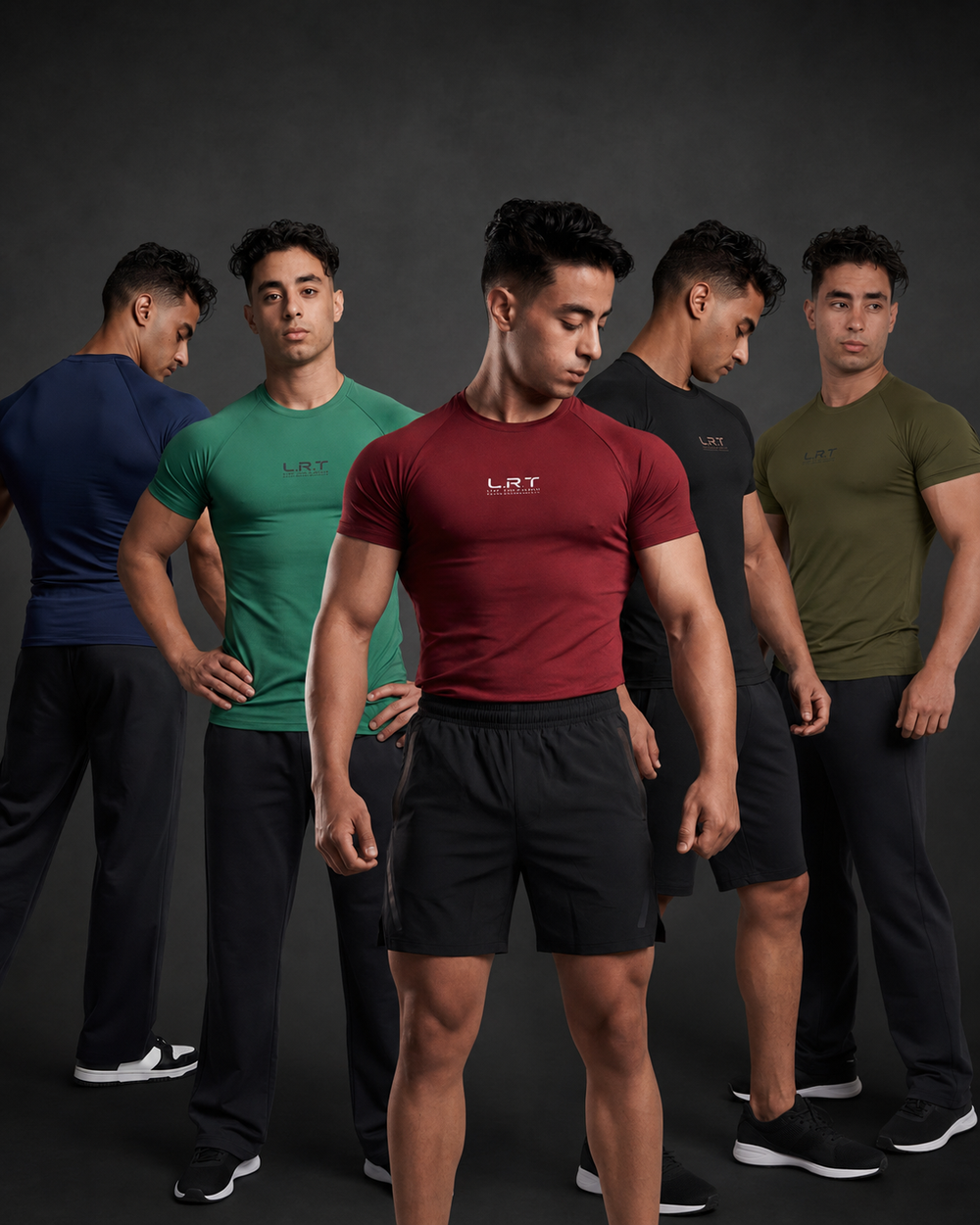 Four compression shirts bundle