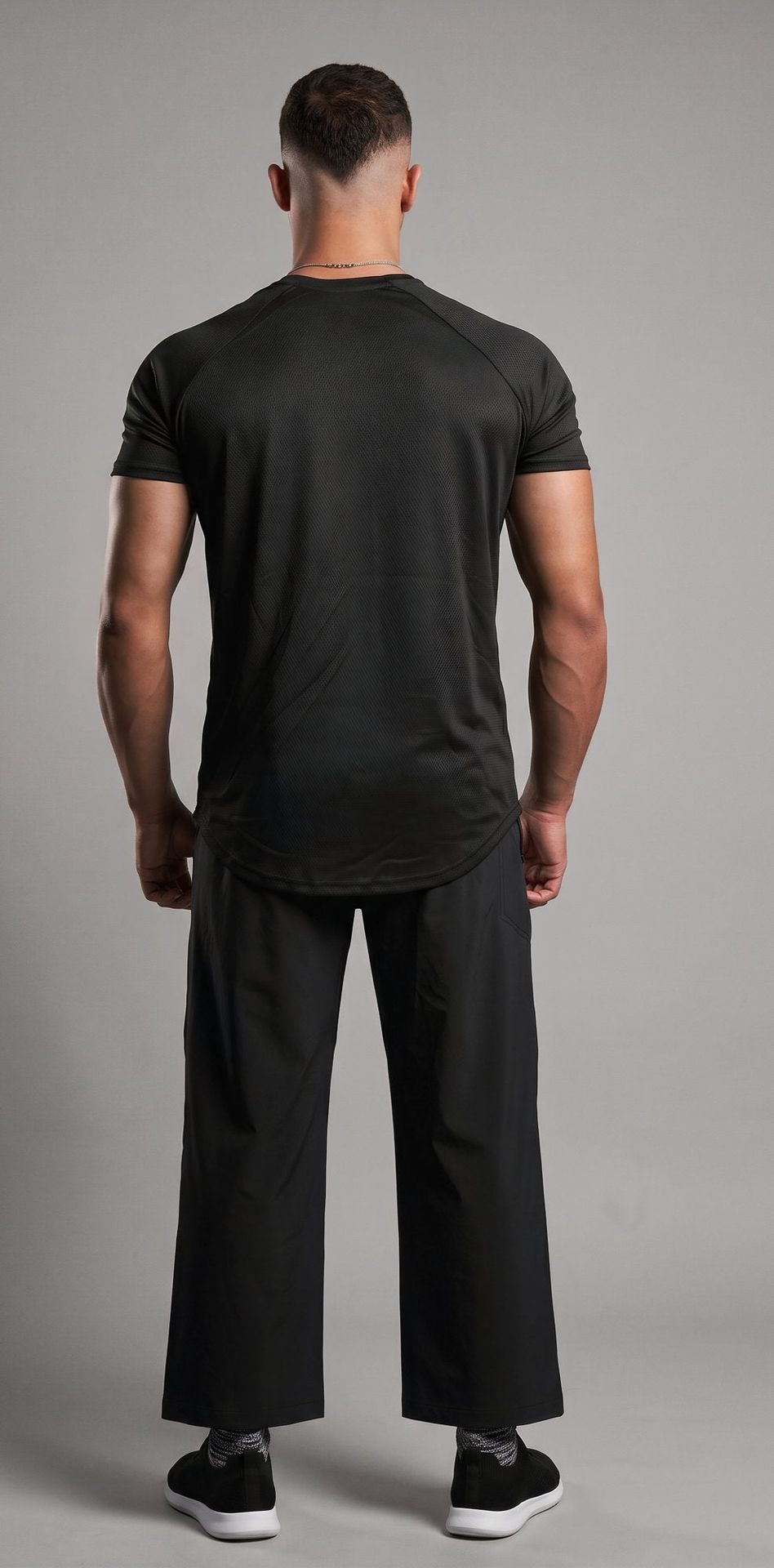 The KRAFT Aero Mesh Tee - Charcoal