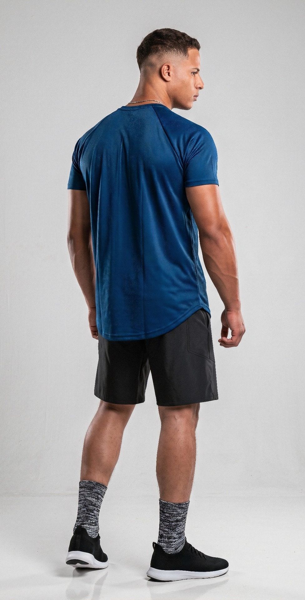 The KRAFT Aero Mesh Tee - Navy