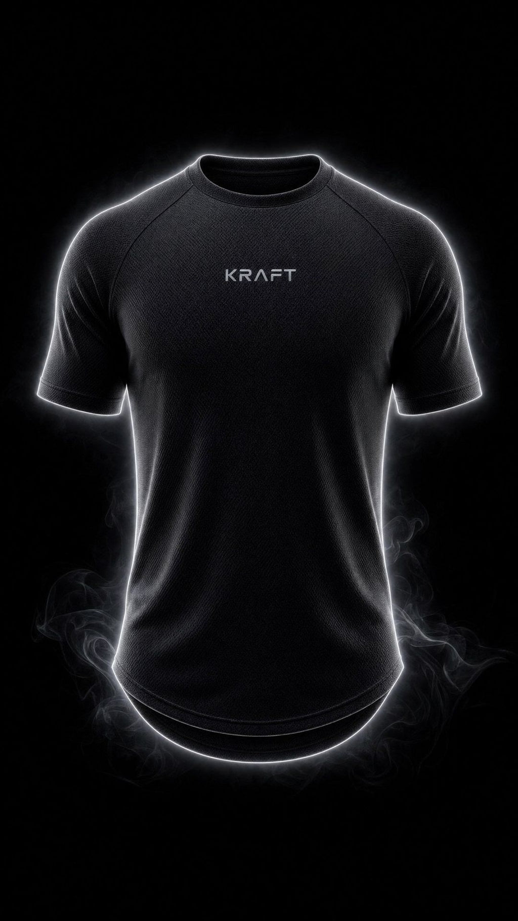 The KRAFT Aero Mesh Tee - Charcoal