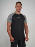 KRAFT Dual Tone Tee - Black x Grey