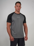 KRAFT Dual Tone Tee - Grey x Black